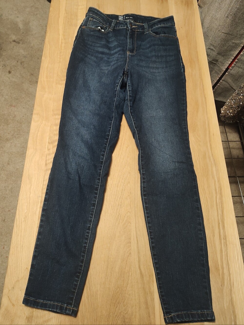 NOBO Dark Indigo Skinny Stretch Jeans
